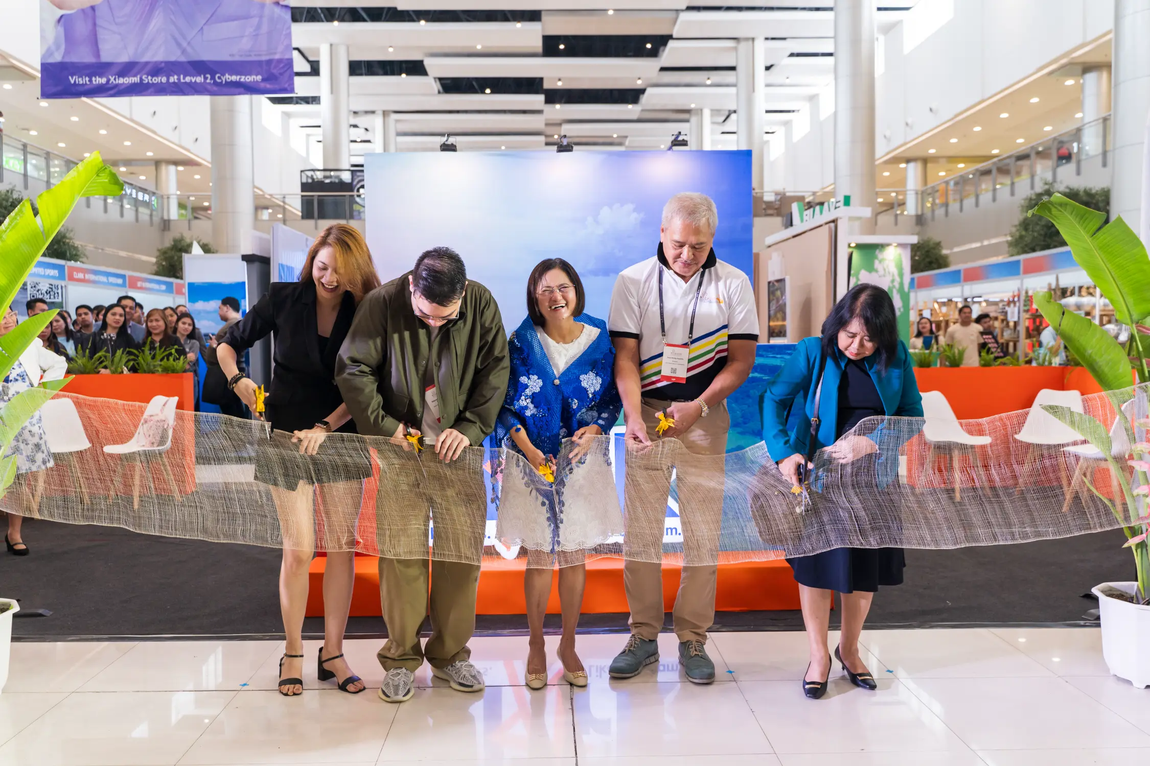 Total Exhibit and Expo Solutions team at a trade show booth