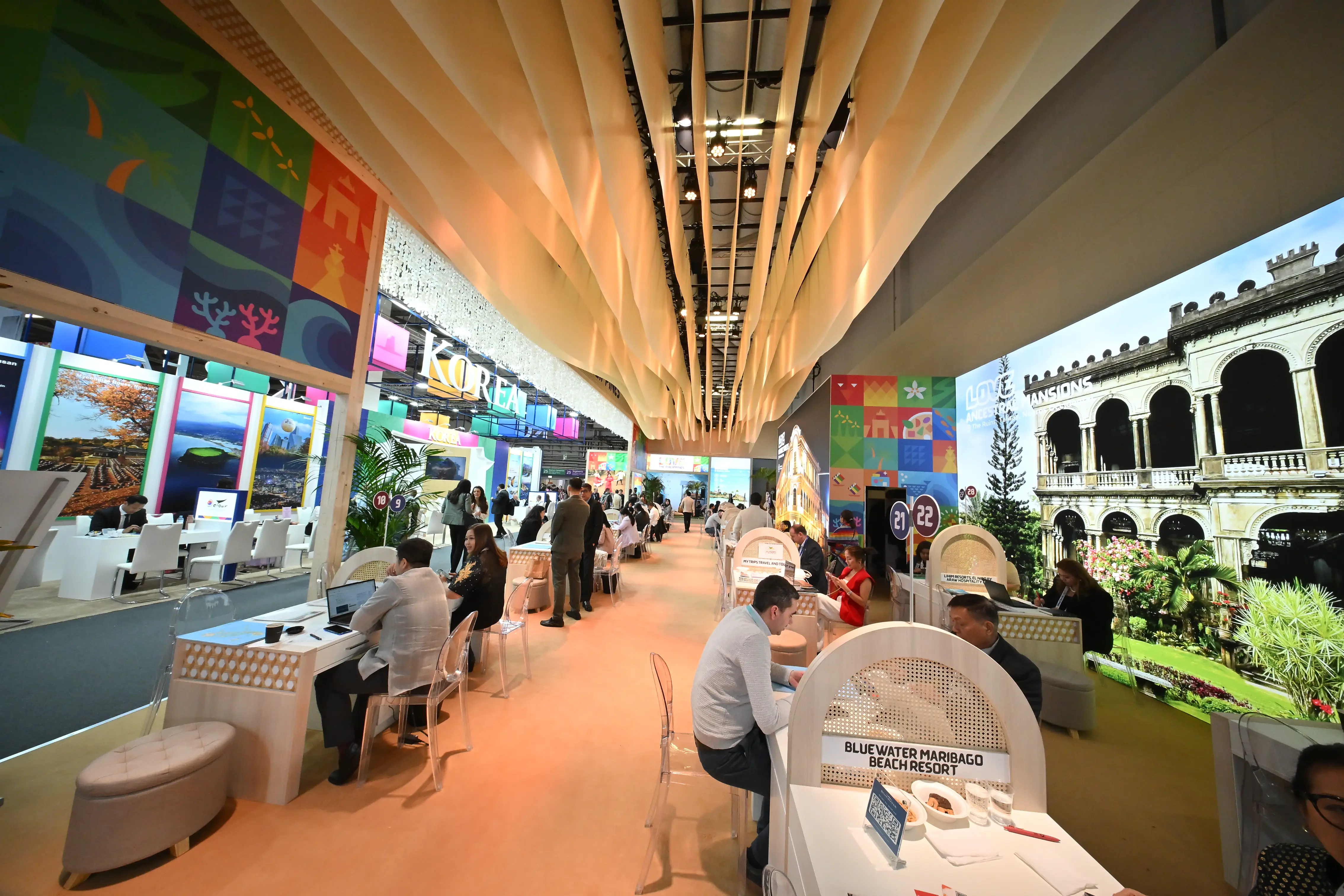 Exhibition interior walkthrough